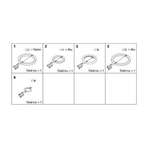 Kit juntas para inspección DANFOSS SVA/REG/SCA 148B6050