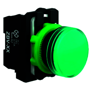 Piloto luminoso ø22 verde XB5AVM3