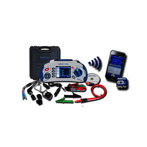 Comprobador de instalaciones eléctricas. RCD, MΩ, RE, V, Mohm, Loop/PFC