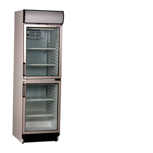 Armario expositor refrigerado doble puerta vertical